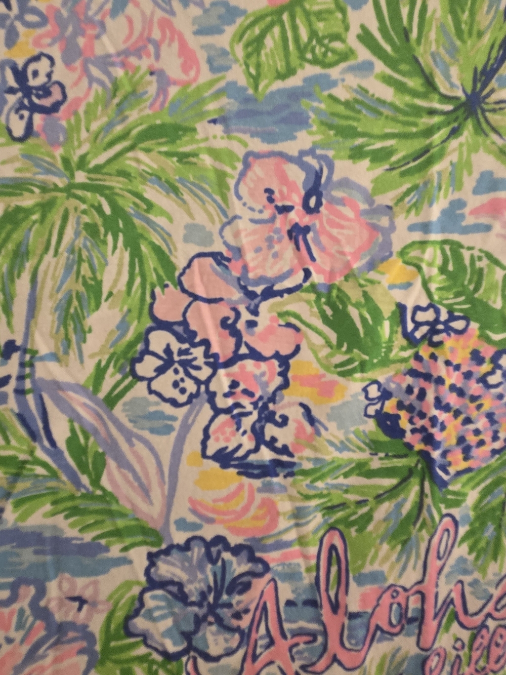 Lilly Pulitzer Kristen Dress "Lilly Loves Hawaii" dress EUC XXL - Picture 5 of 7